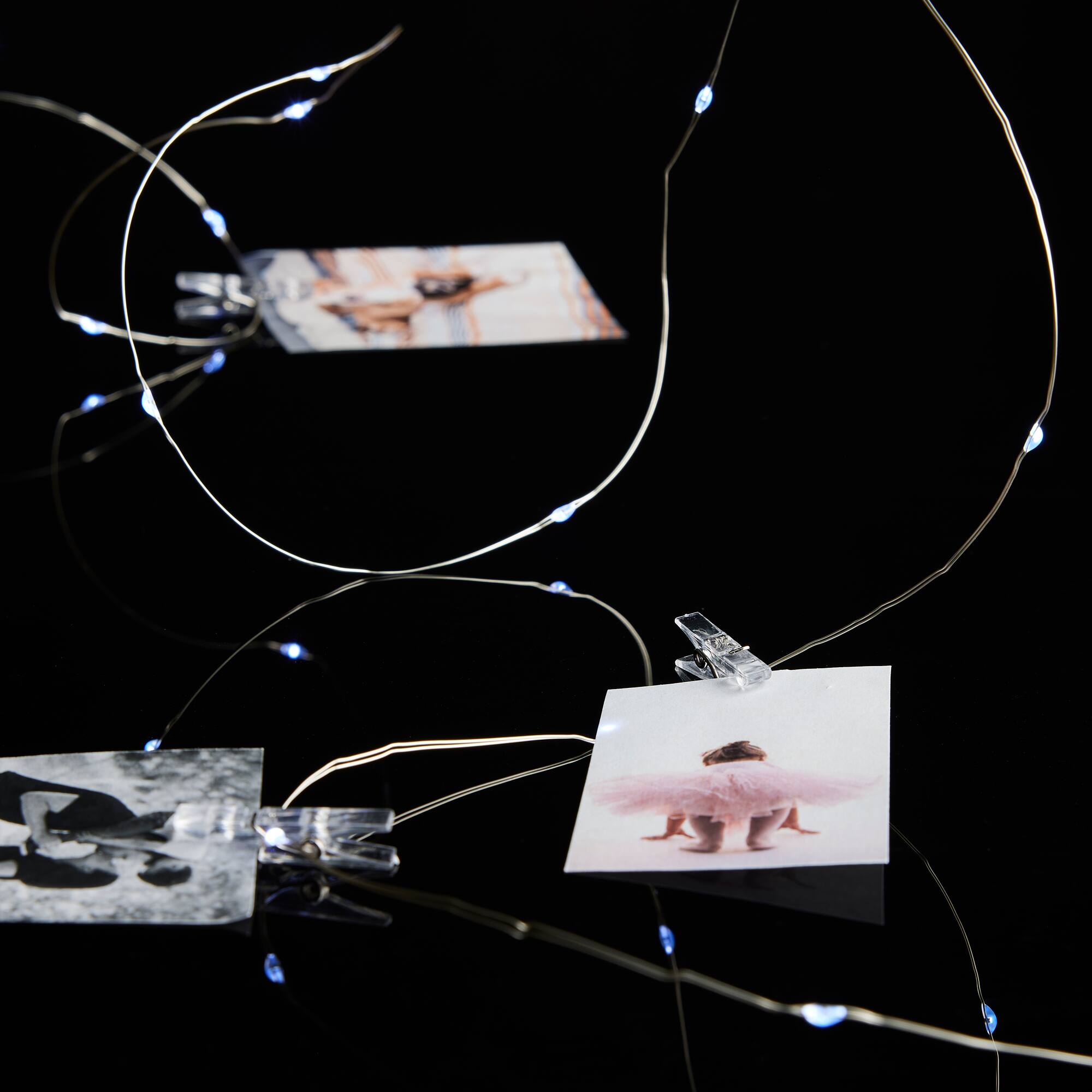 45ct. Cool White LED Clear Clip Lights by Ashland®